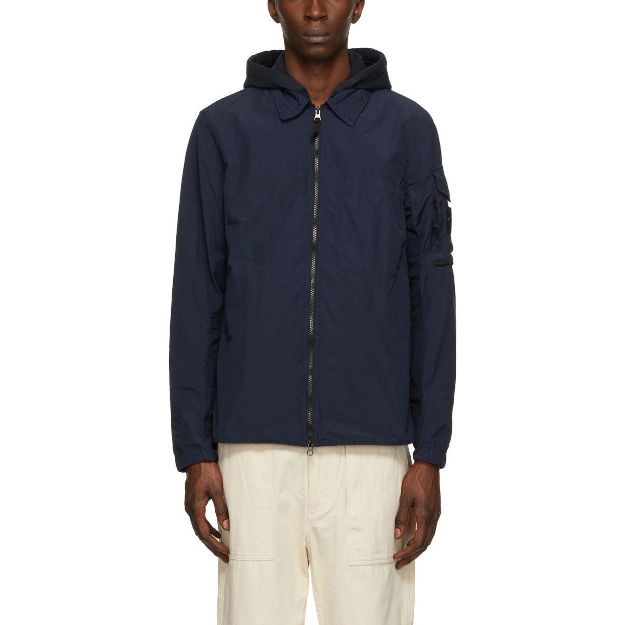 STONE ISLAND Naslan Light Overshirt 'Blue' 761510502-V0020