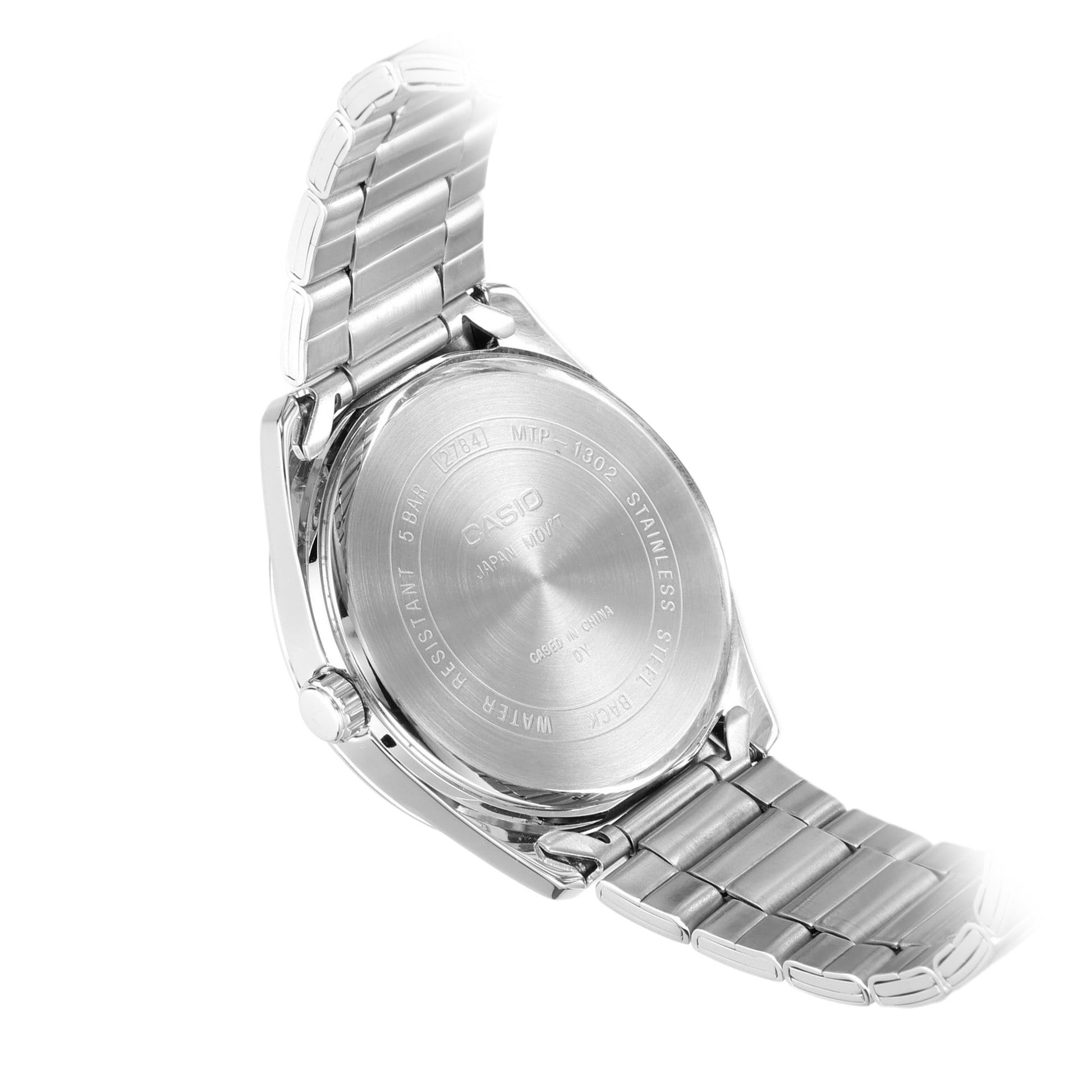 CASIO Quartz Limited Edition Unisex Mens Silver Analog MTP-1302D-1A2