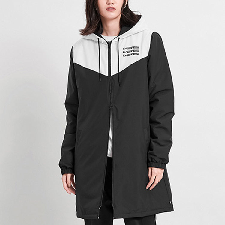 (WMNS) Vans Windproof Plaid Jacket Black VN0A47VBBLK