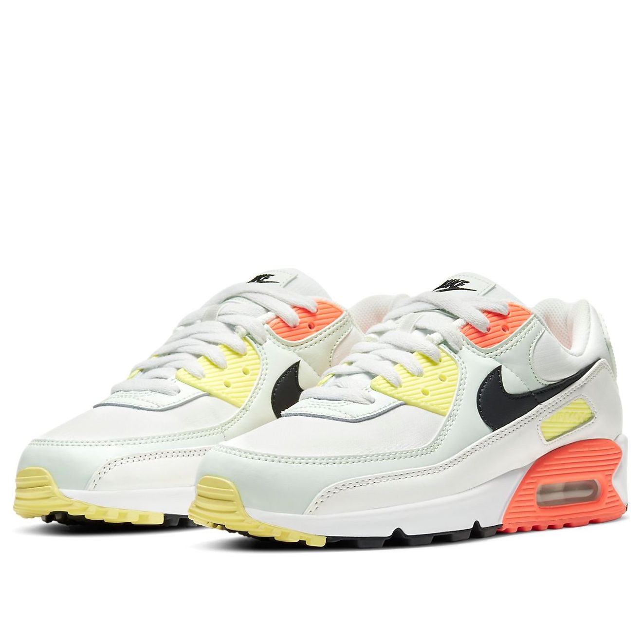 (WMNS) Nike Air Max 90 'Summit White Bright Mango' CV8819-101