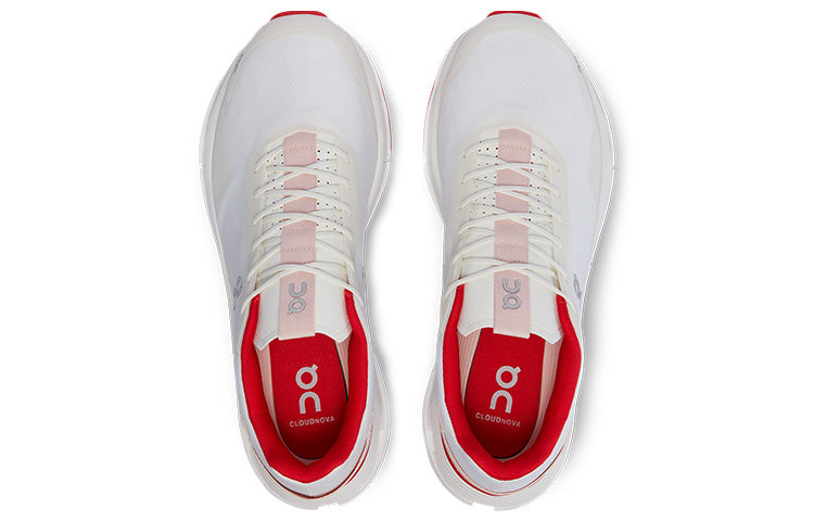 On Running Cloudnova Form 'White Red' 26.98485