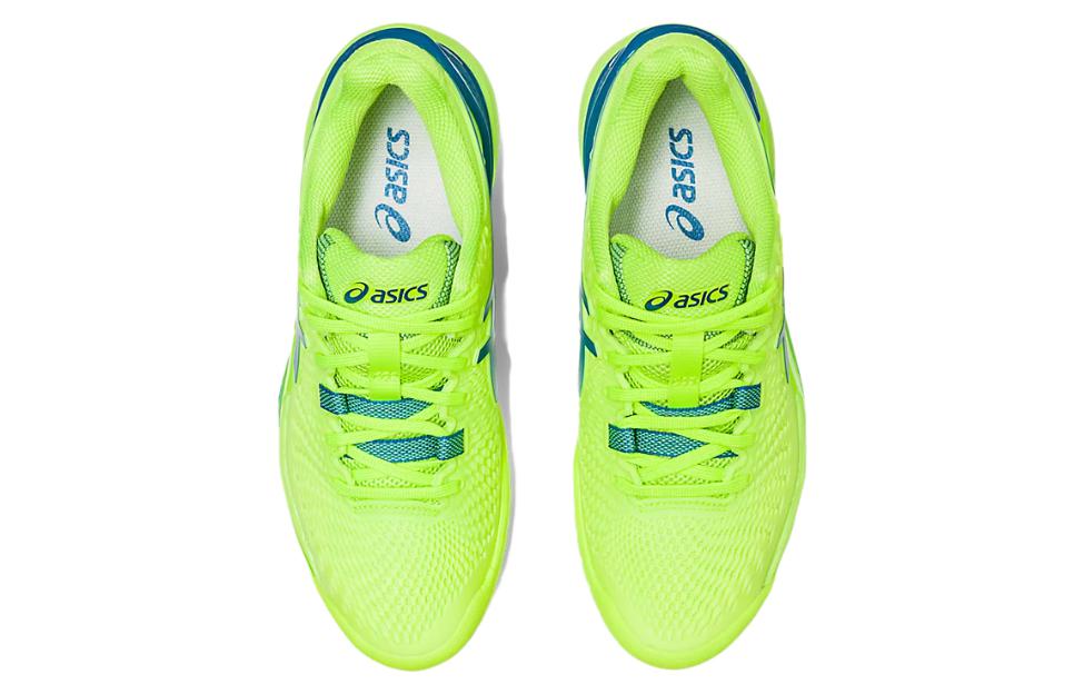 (WMNS) ASICS Gel Resolution 9 'Hazard Green' 1042A208-300