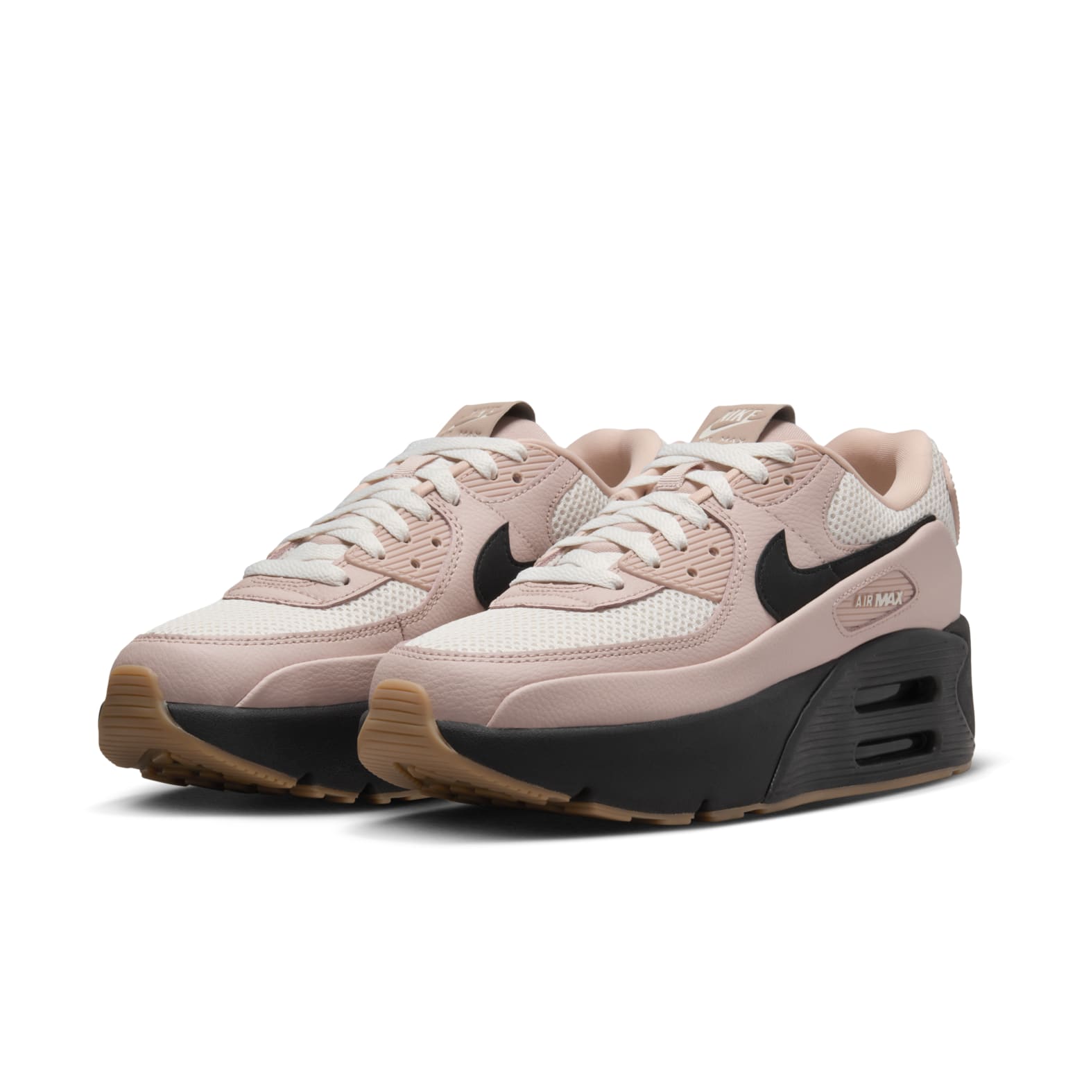 (WMNS) Nike Air Max 90 LV8 'Pink Oxford Black' HJ7239-699