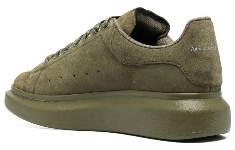 Alexander McQueen Oversized Sneaker 'Moss Green Suede' 688520WIA5L3329