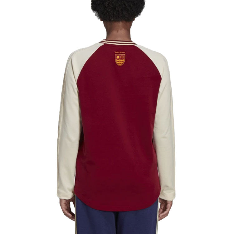 adidas x Wales Bonner Long Sleeves T-Shirt 'Wine Red' HC1651