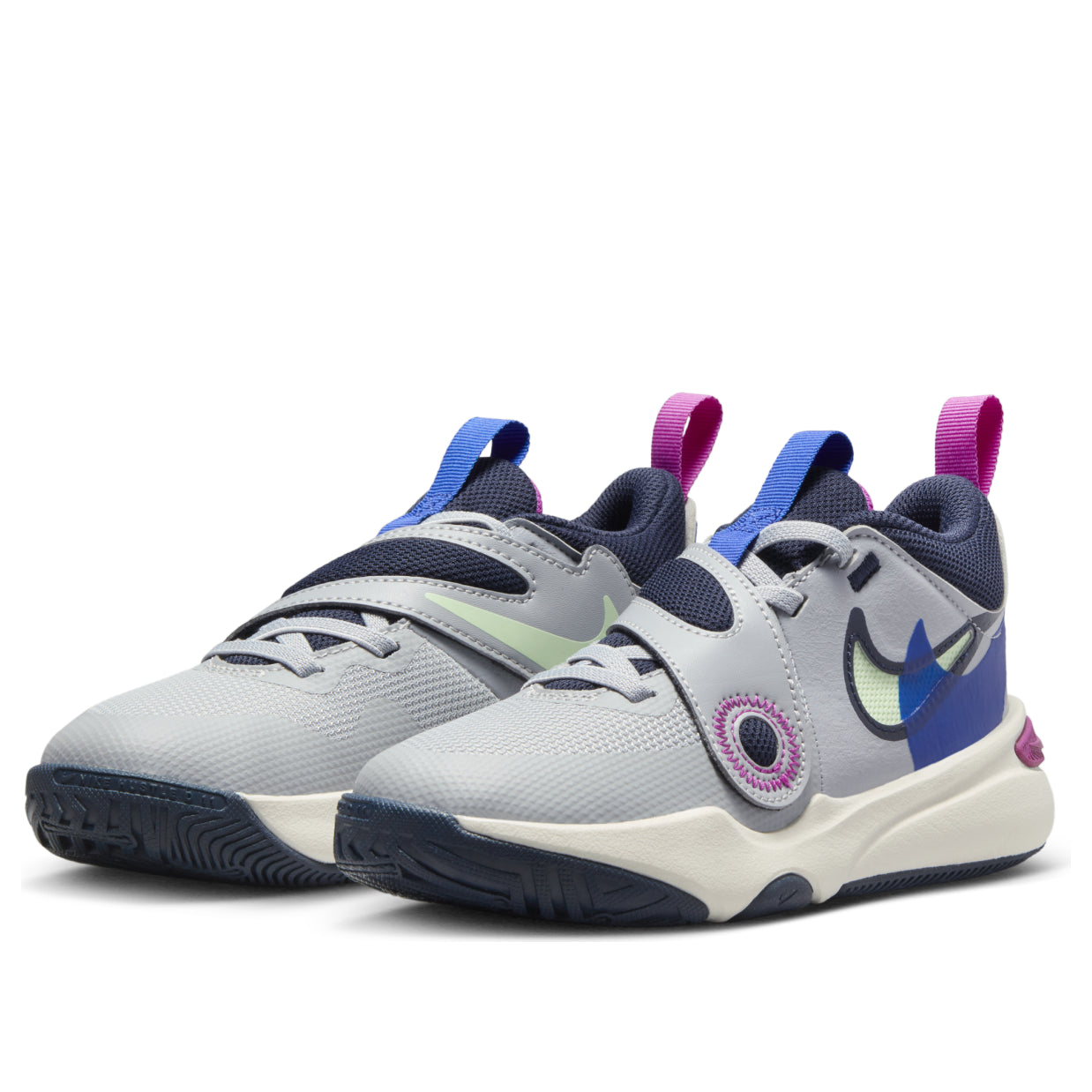 (PS) Nike Team Hustle D11 SE 'Wolf Grey Hyper Royal' FN5006-001