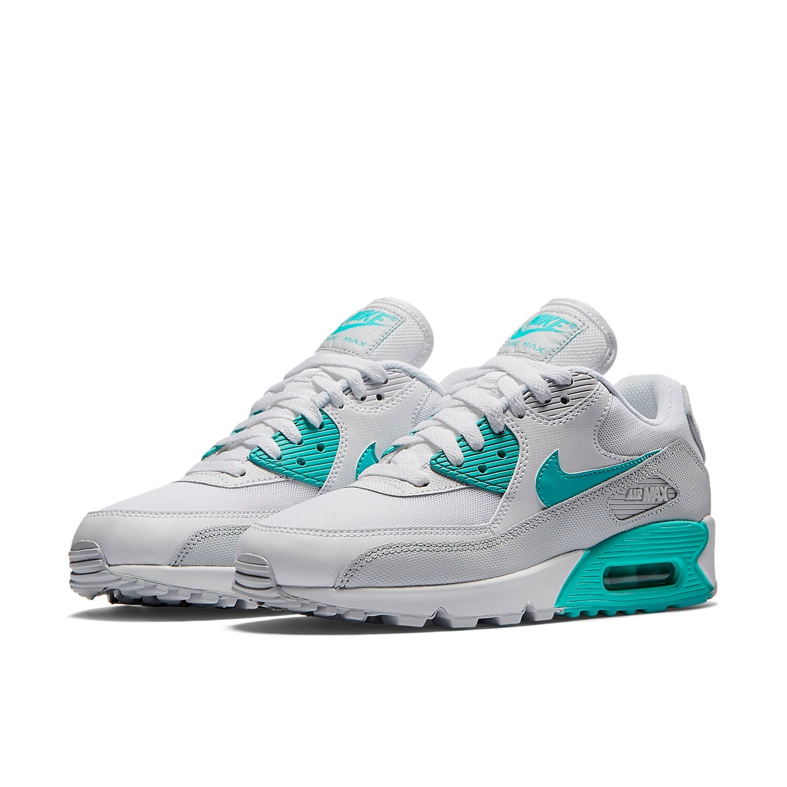 (WMNS) Nike Air max 90 Essential 'White Green' 616730-109
