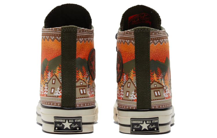 Converse Chuck 70 High 'Holiday Sweater - Orange' 172134C