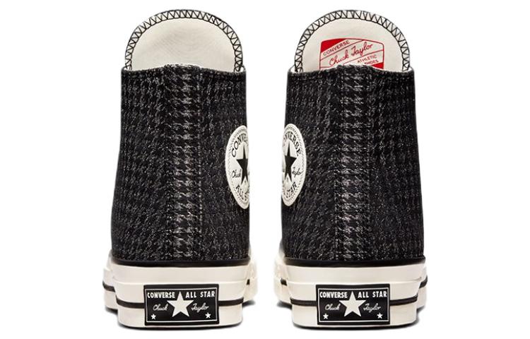 (WMNS) Converse Chuck 70 High 'Houndstooth Shine - Black' A04277C