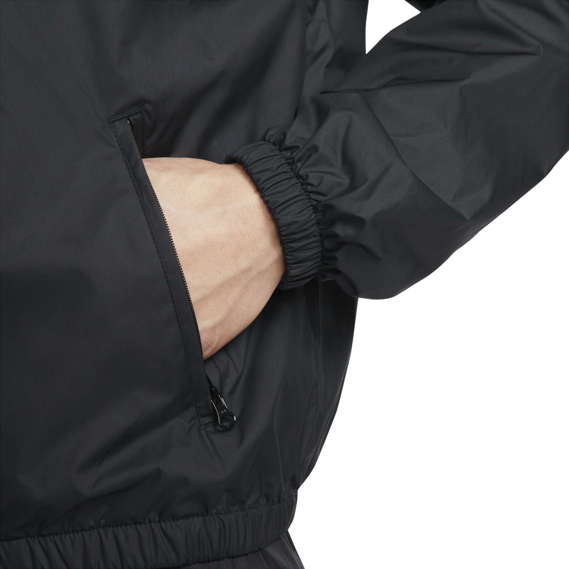 Nike Club+ Full Zip Woven Jacket 'Black' DX0673-010