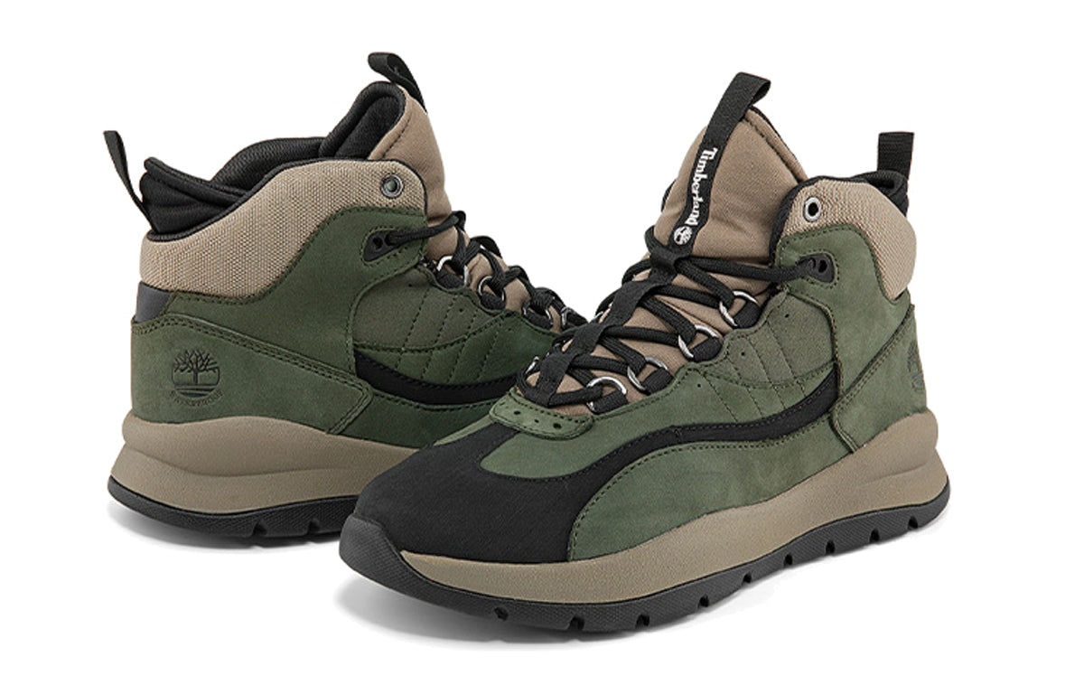 Timberland Boroughs Project Waterproof Mid Boots 'Green' A2DTA