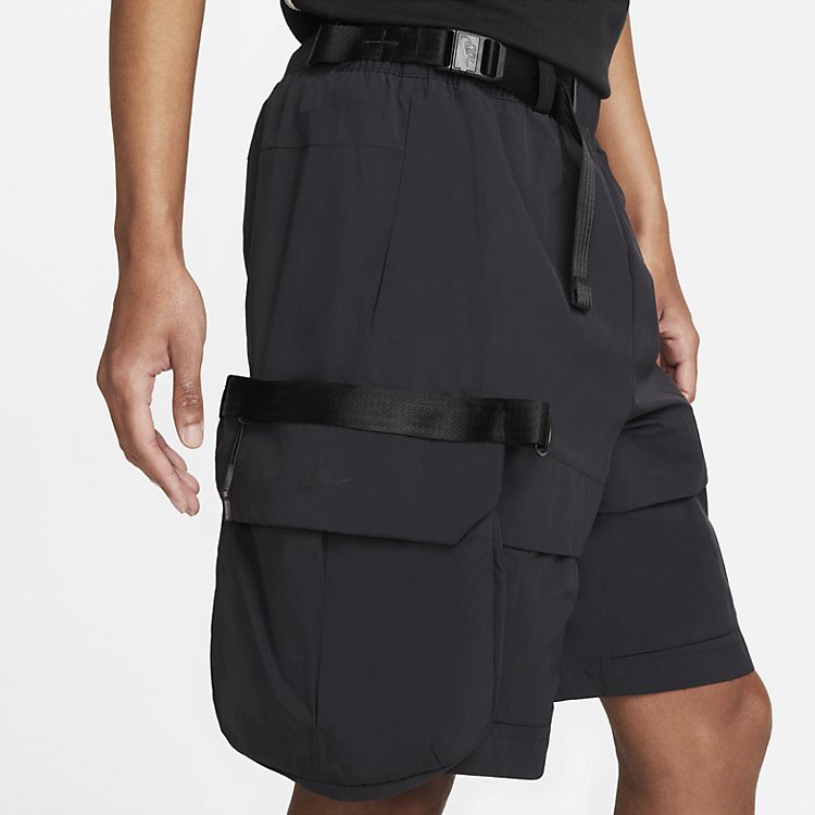 Nike Sportswear Tech Pack Woven Unlined Cargo Shorts 'Black' DM5592-010