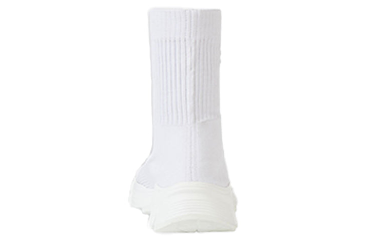 (WMNS) Balenciaga Speed 3.0 High-Top Running Shoes White 654466W2DN29000