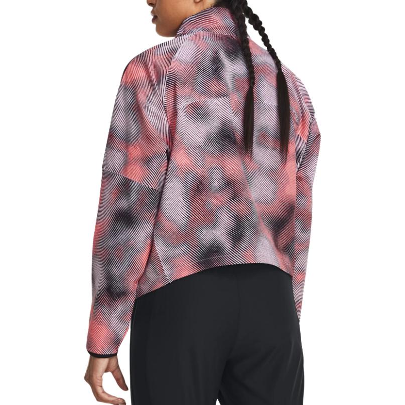 (WMNS) Under Armour Challenger Pro Printed Track Jacket 'Beta White' 1381051-628