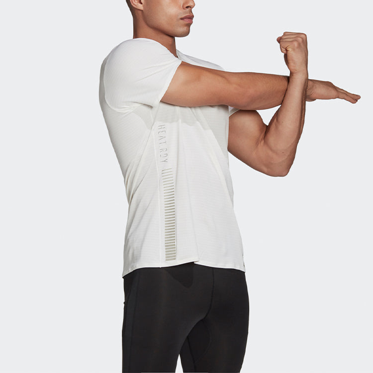 adidas Premium Tee M Casual Running Sports Round Neck Short Sleeve White GL2007