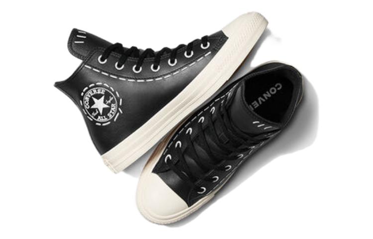 (WMNS) Converse Chuck Taylor All Star Bold Stitch High Top 'Black' A07954C