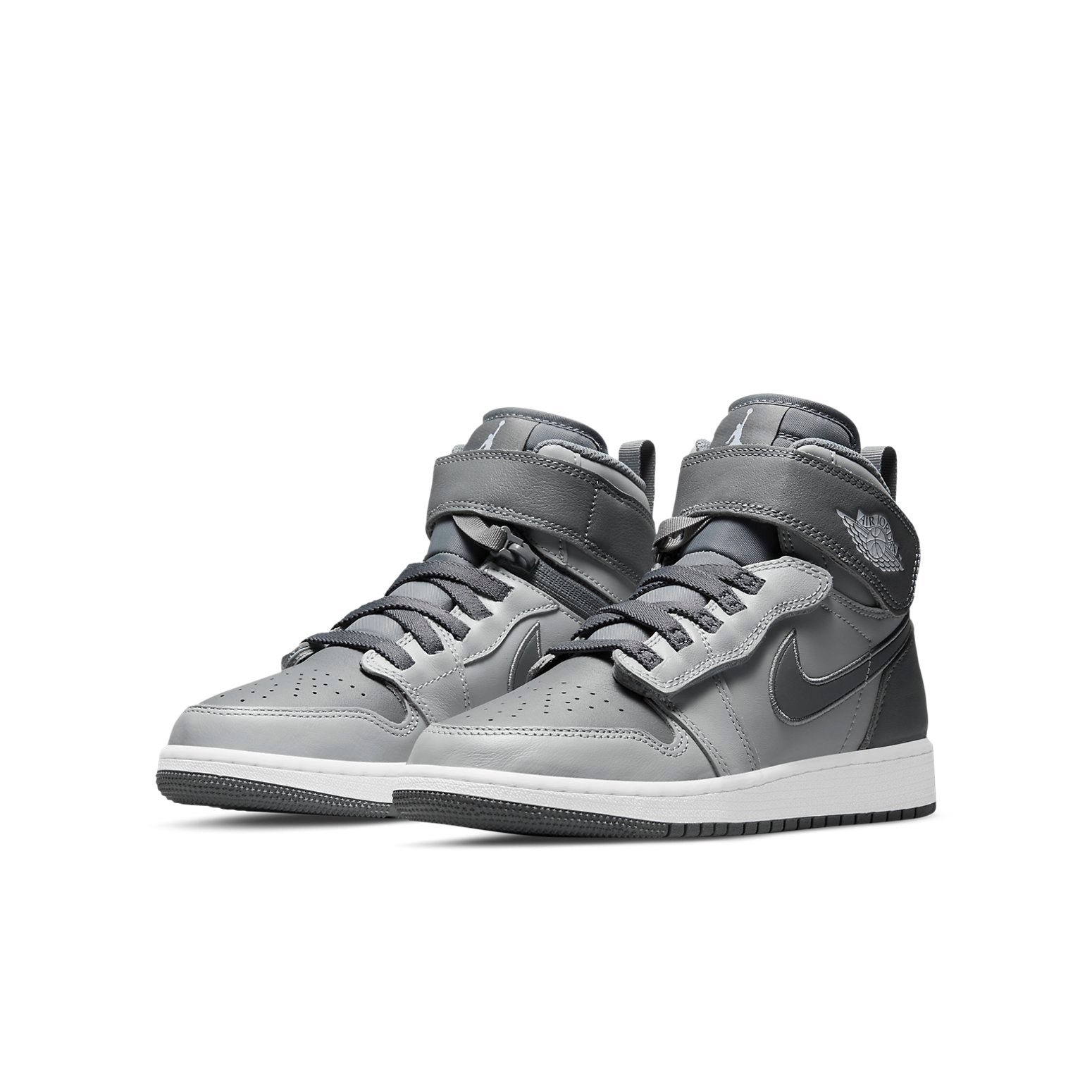 (GS) Air Jordan 1 High FlyEase 'Light Smoke Grey' DC7986-003