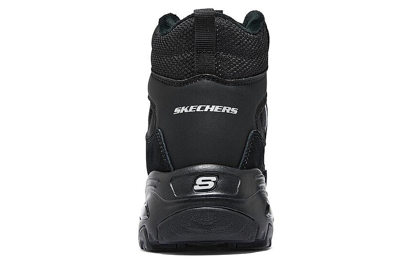(WMNS) Skechers D'Lites New Lane Sneaker 'Black' 168026-BKSL