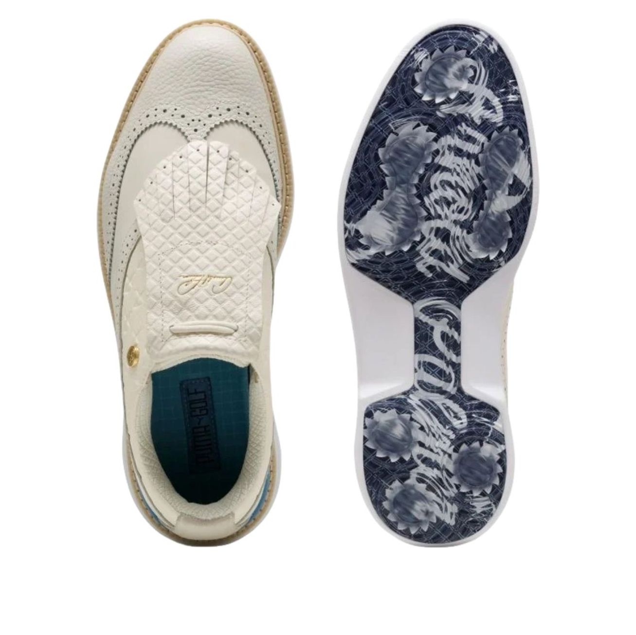 PUMA x Arnold Palmer ROYALE Wingtip Golf 'Frosted Ivory Zen Blue White' 311501-02