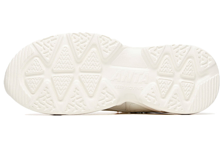 (WMNS) ANTA Life Series Low 'Ivory White' 122028825R-1