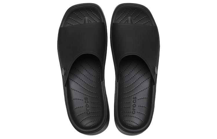 (WMNS) Crocs Skyline Slide Sandals 'Black' 208182-001