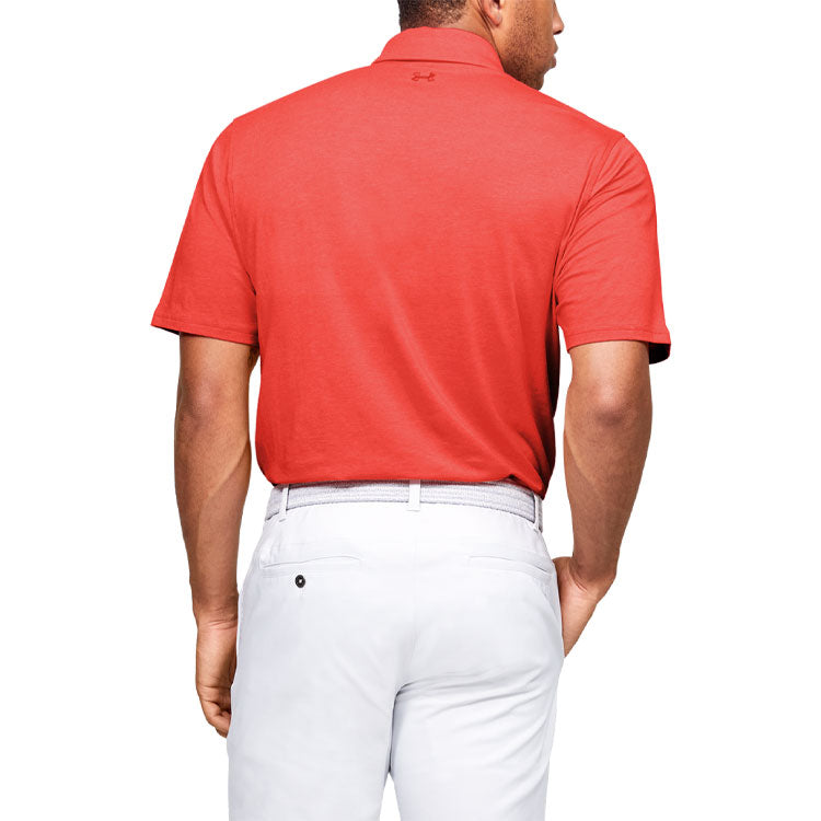 Under Armour Charged Cotton Scramble Polo Shirt 'Beta Red' 1321111-628