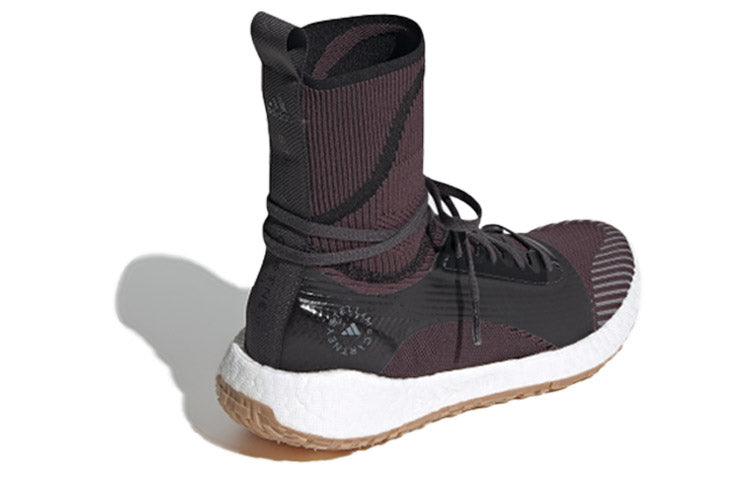 (WMNS) adidas Stella McCartney x adidas Pulseboot Hd Mid 'Black Purple' FU8971