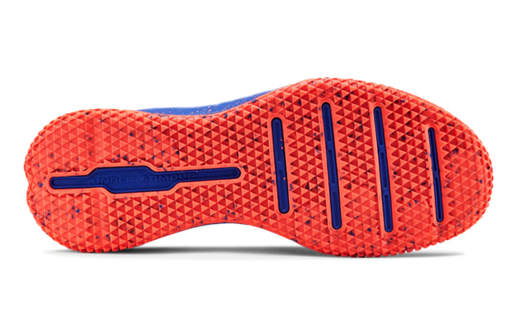 (GS) Under Armour X Level Mainshock Splatter 'Blue Orange' 3022523-400