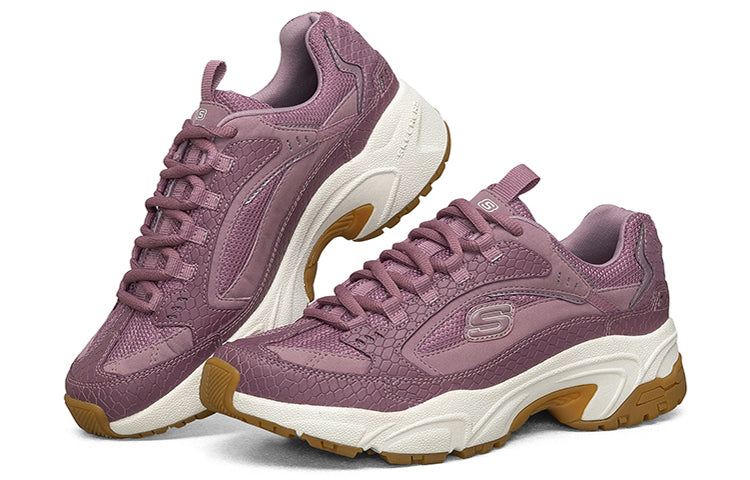 (WMNS) Skechers D'Lites Daddy Shoes Purple 13455-PUR
