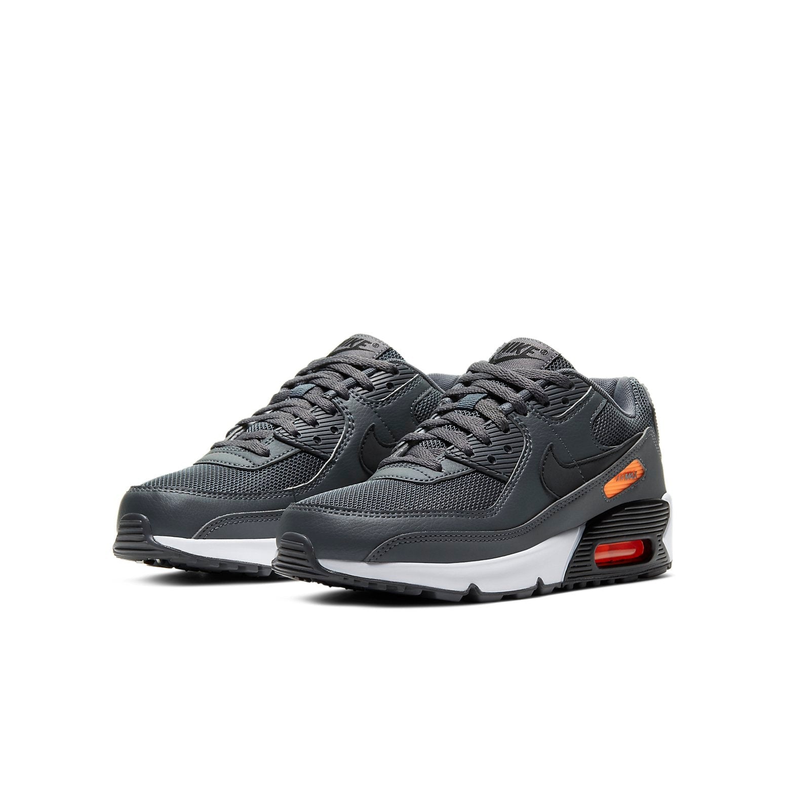 (GS) Nike Air Max 90 Grey/Orange CZ5866-002