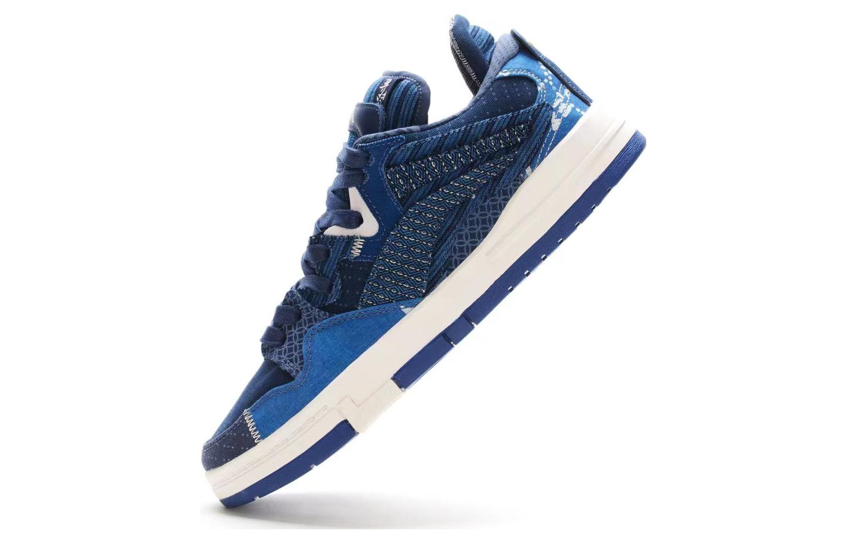 (WMNS) Li-Ning Wave Pro 'Blue White' AECS080-1