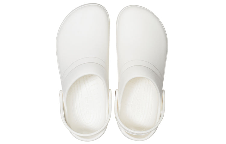 Crocs Wear-Resistant Non-Slip Sports Unisex White Black Sandals 'White Black' 205883-126