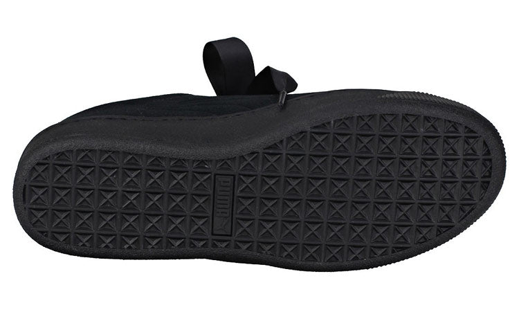 (WMNS) PUMA Vikky Platform Ribbon 'Black' 366418-01