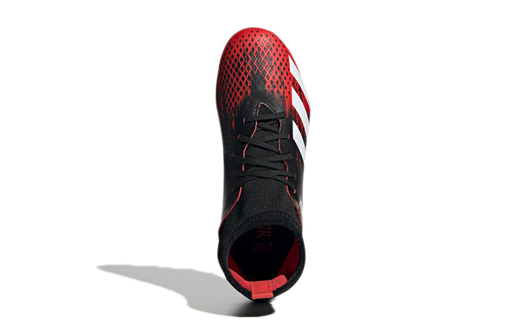 (GS) adidas Predator 20.3 FG 'Black Active Red' EF1930