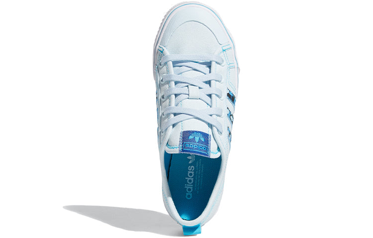 (GS) adidas Nizza J 'Blue White' FW0653