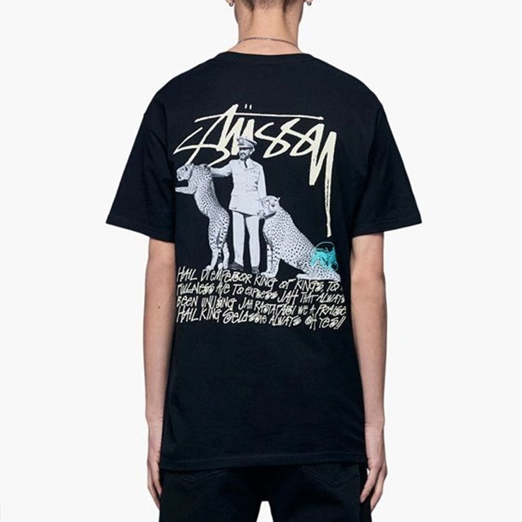 Stussy Unisex Emperor Logo Printing Black 1904474-BLACK