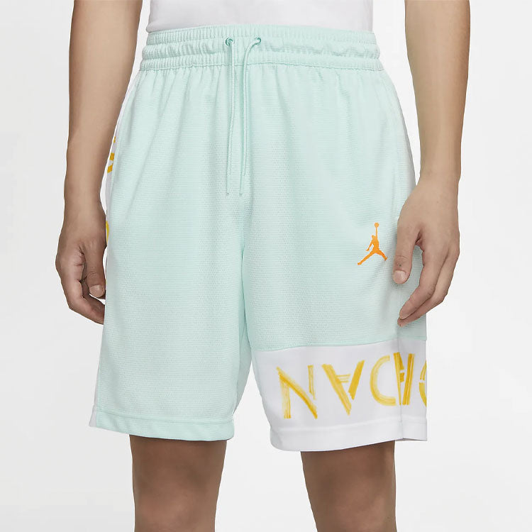 Air Jordan Jumpman Air 10 Basketball Sports Shorts Blue CK6832-330