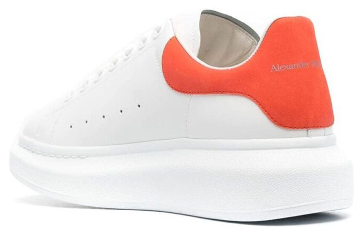 Alexander McQueen Oversized Sneaker 'White Warm Orange' 553680WHGP79345