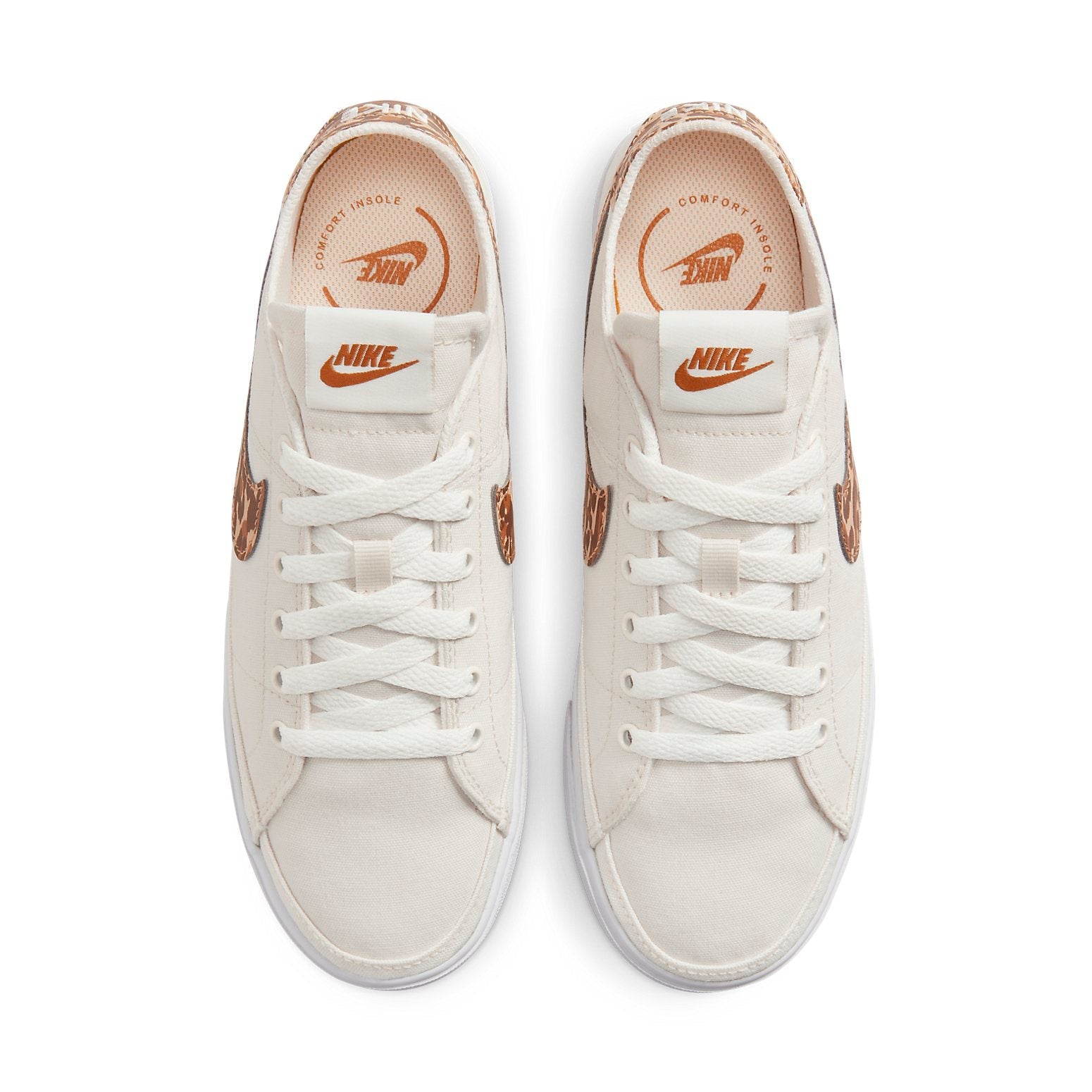 (WMNS) Nike Court Legacy Canvas 'Leopard' DV7008-001