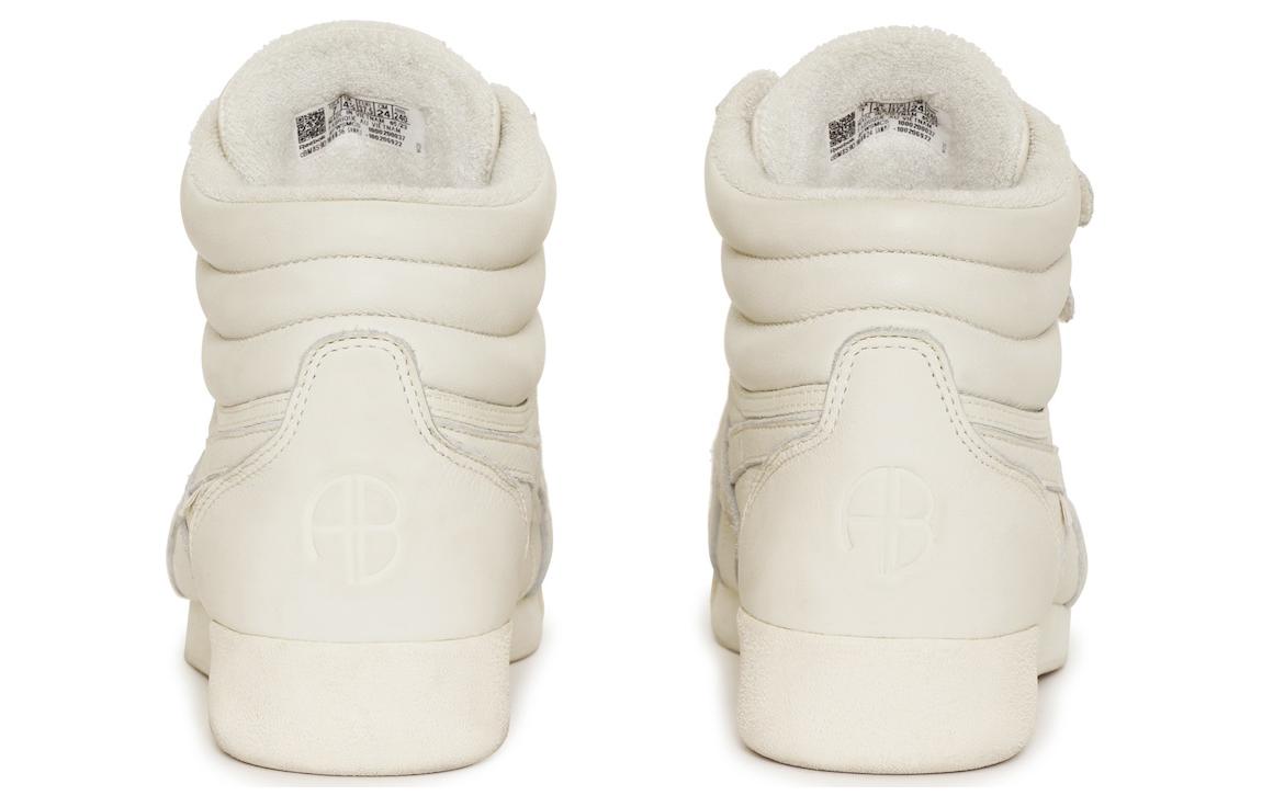 (WMNS) Reebok x Anine Bing Freestyle High 'Bone Chalk' 100206922