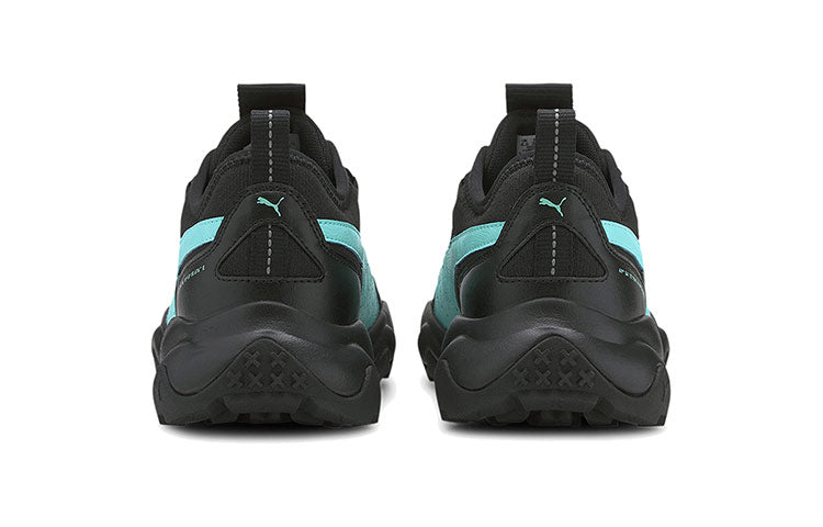 (WMNS) PUMA Ember Trail Black/Blue/White Low sneakers 193131-07