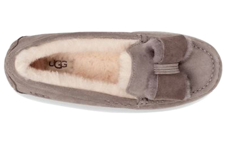 (WMNS) UGG Ansley Twinface Bow 'Blue Grey' 1118958-SYGR