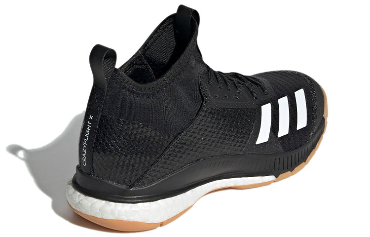 (WMNS) adidas Crazyflight X 3 Mid 'Core Black Gum' D97823