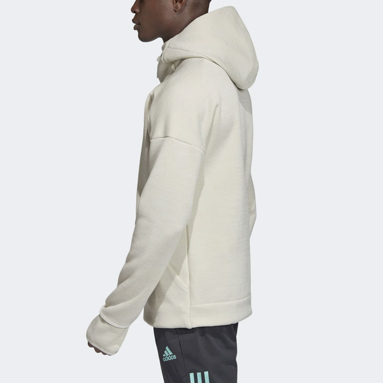 adidas Juve Zne Hd 3.0 Juventus Sports Hooded Jacket White DX9213