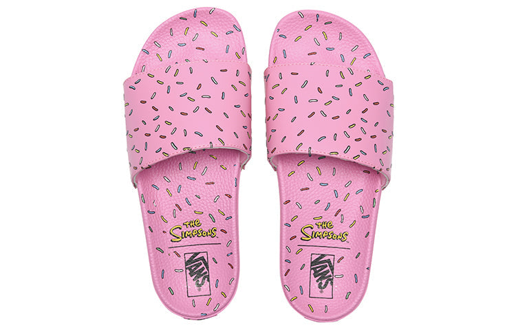 Vans The Simpsons x Slide-On 'Pink D'ohnut' VN0A45JE12Z