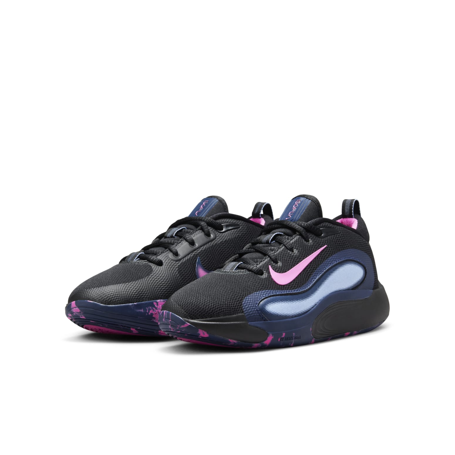 (GS) Nike IsoFly 'Black Midnight Navy Pink' FN4384-003