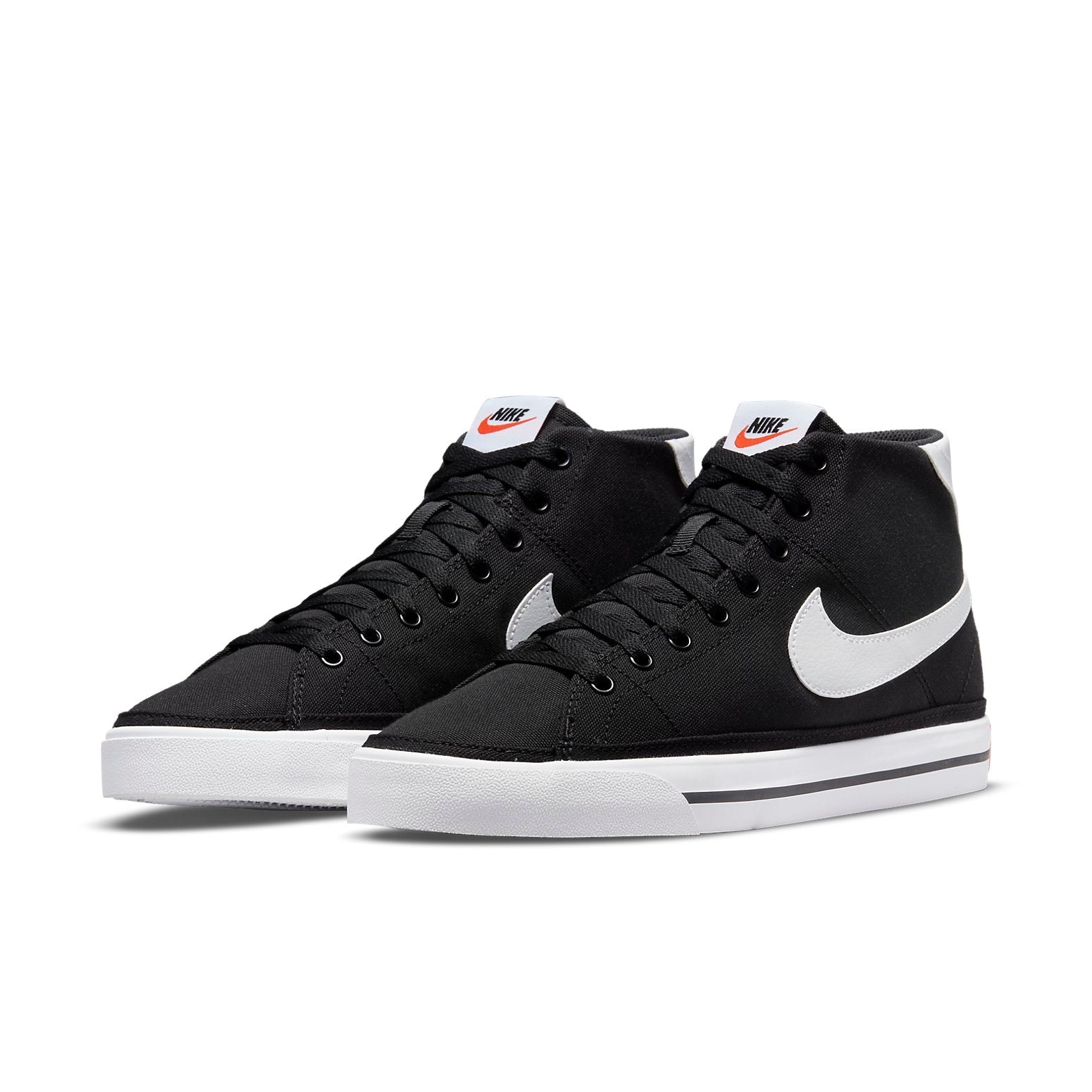 Nike Court Legacy Canvas Mid 'Black White' DD0162-001