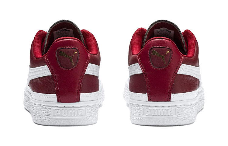 (WMNS) PUMA Basket Skate Red/White 369175-03