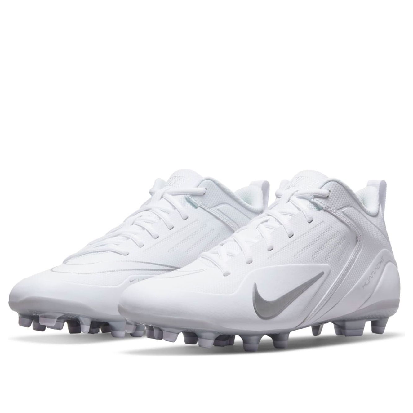 Nike Alpha Huarache 8 Varsity 'White Metallic Silver' CZ6558-100