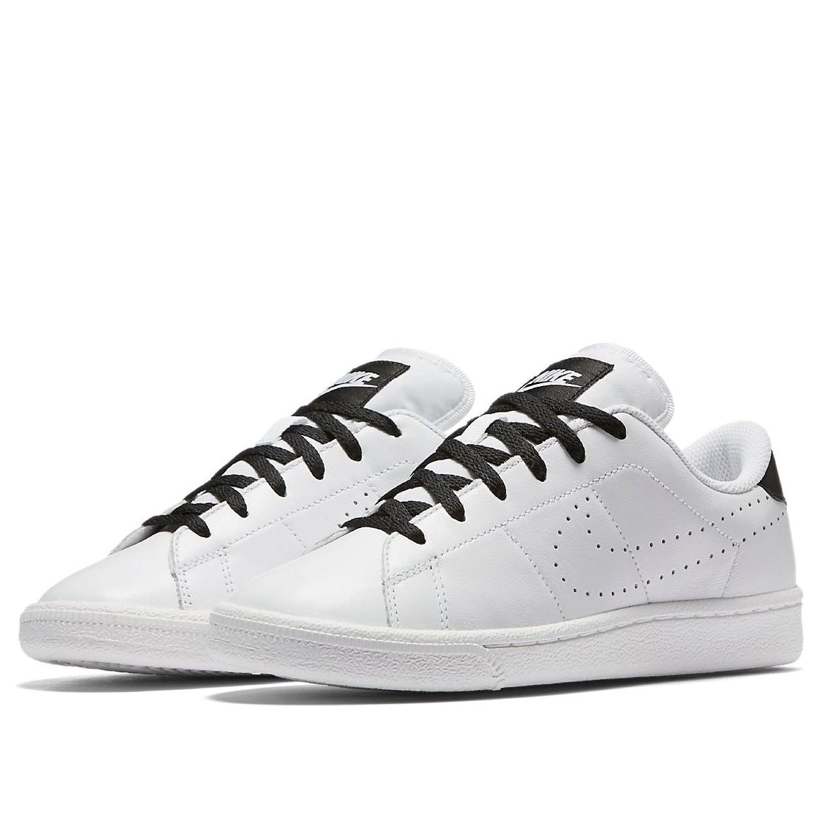 (GS) Nike Tennis Classic PRM 'White Black' 834123-101